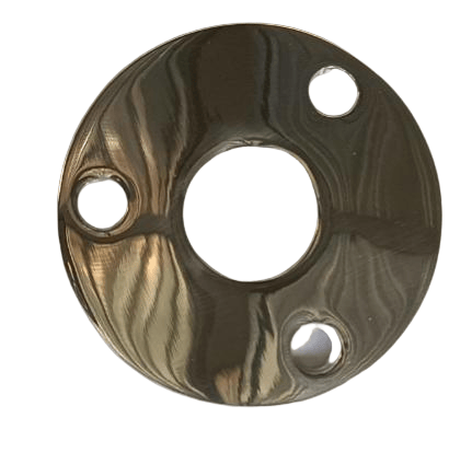 Round Pipe Base 316 stainless steel round tube base with polished finish for outdoor ...