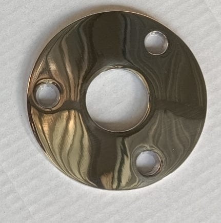 Round Pipe Base 316 stainless steel round tube base with polished finish for outdoor ...
