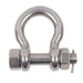 heavy duty bow shackle