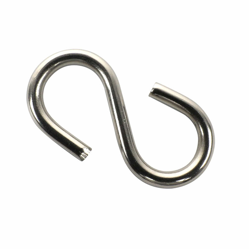 XINXING MARINE Crochet de sécurité en forme de S en acier inoxydable, antidérapant et antirouille