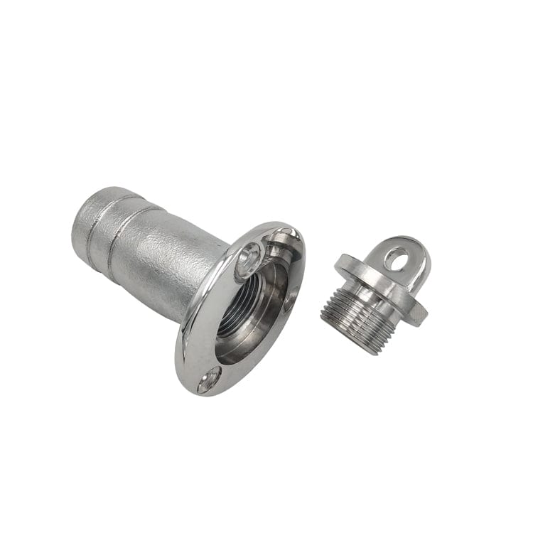 High-quality 316 stainless steel through hull fitting