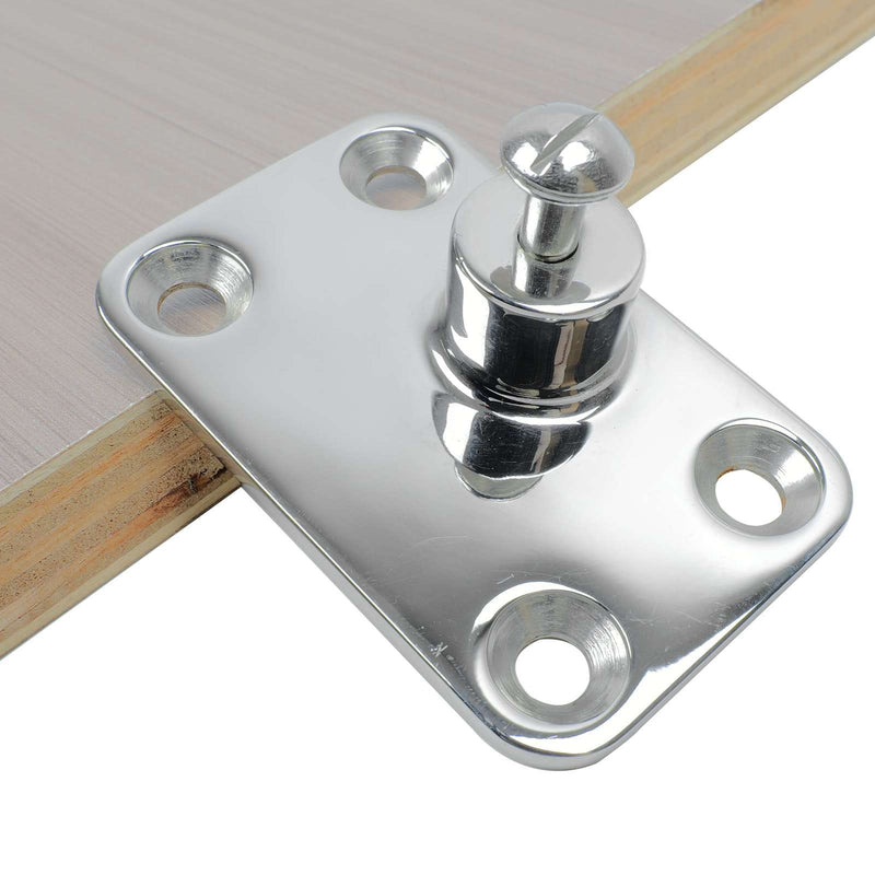 Hinge Boat Bimini Top Deck Hinge 4 Hole Stainless Steel Fitting with Bolt