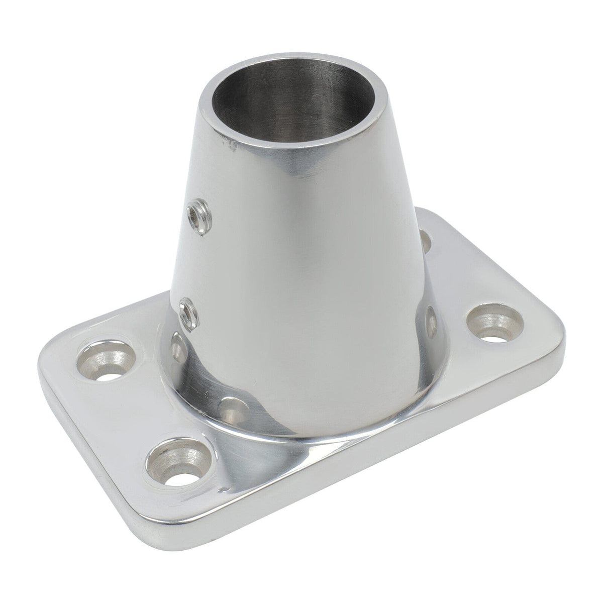 316 SS Stanchion Deck Mount Rail Base for Boat and Yacht Railing ...