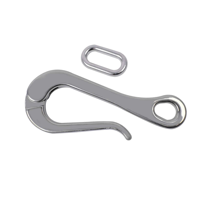 heavy-duty stainless steel quick release hook for yacht and boats
